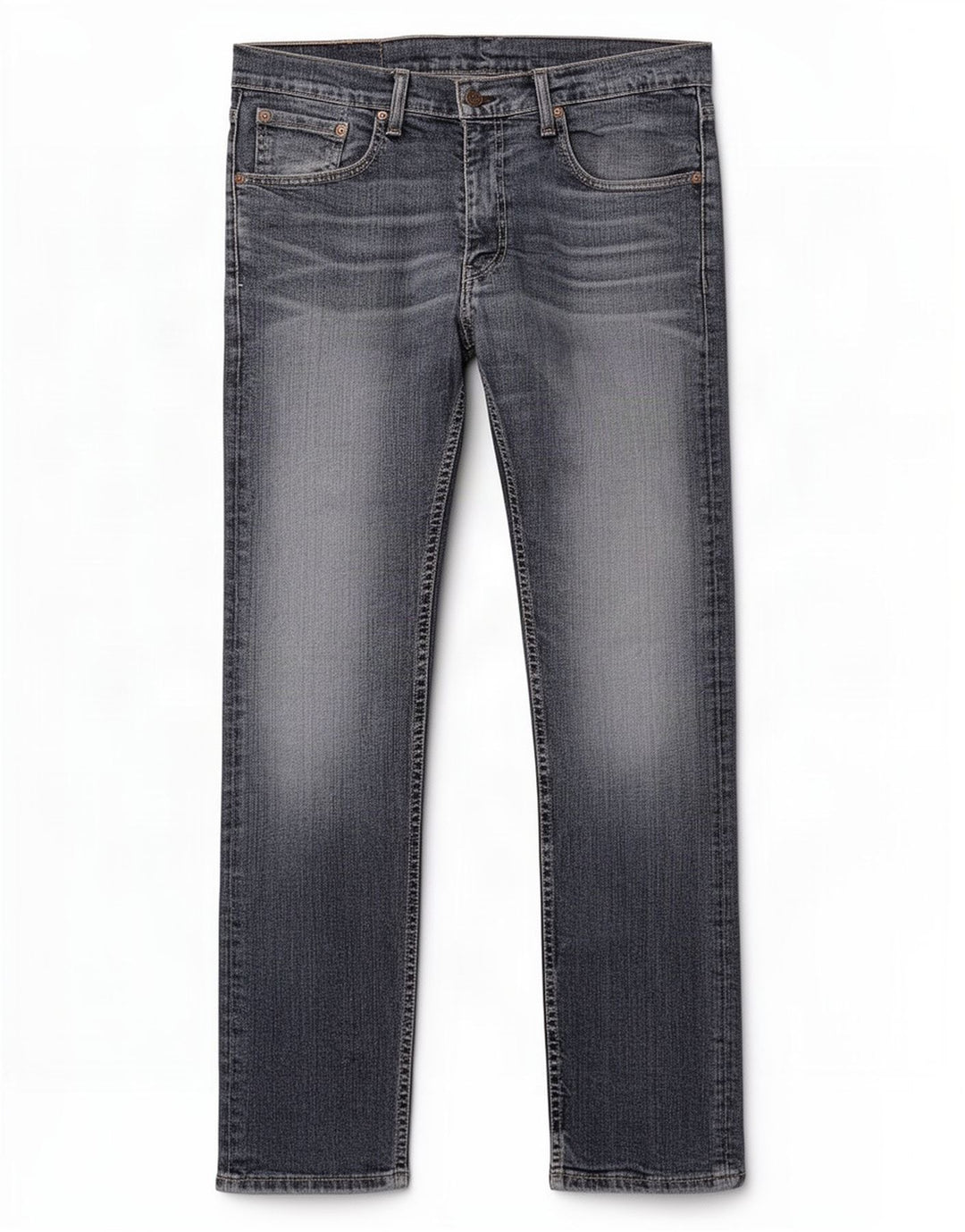Levi's Mens 505 Straight Jeans W32 L30 Blue Cotton