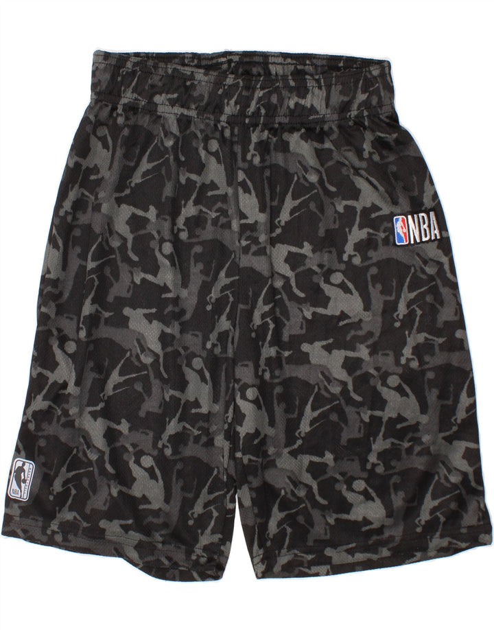 NBA Boys Graphic Sport Shorts 14-15 Years Large Grey Polyester Vintage NBA and Second-Hand NBA from Messina Hembry 