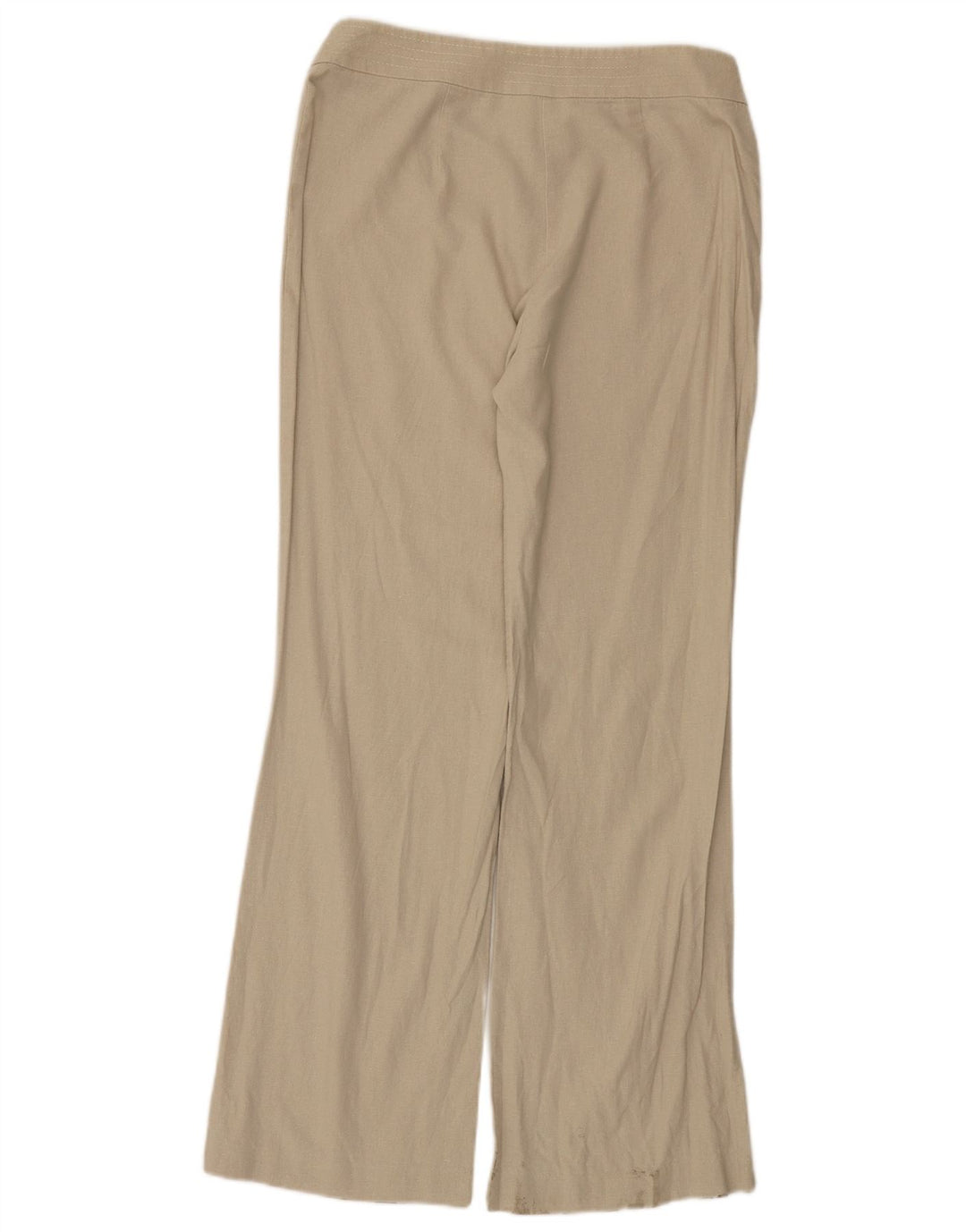Marks & Spencer Γυναικεία Bootcut Casual Παντελόνι UK 12 Medium W30 L31 Beige
