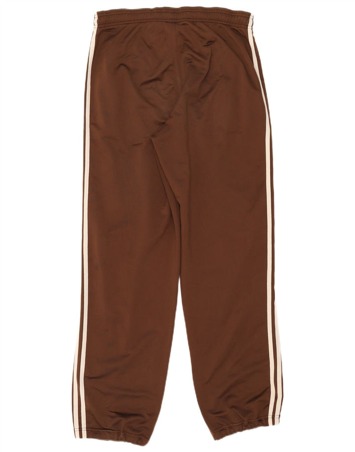 Adidas Ανδρική φόρμα παντελόνι Joggers UK 38/40 Μεσαίο καφέ πολυεστέρας