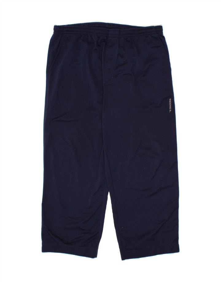 DIADORA Mens Tracksuit Trousers Large Navy Blue Vintage Diadora and Second-Hand Diadora from Messina Hembry 