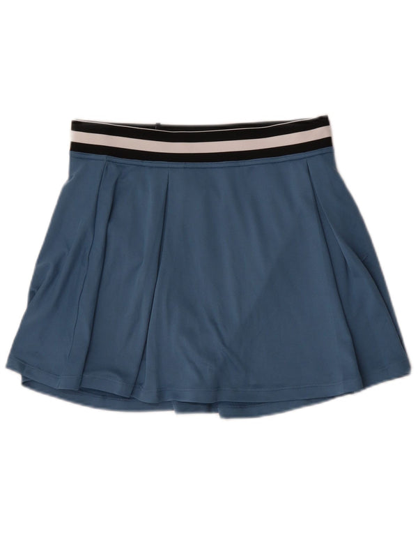 Nike Womens Dri Fit Skort UK 14 Medium  Blue Colourblock