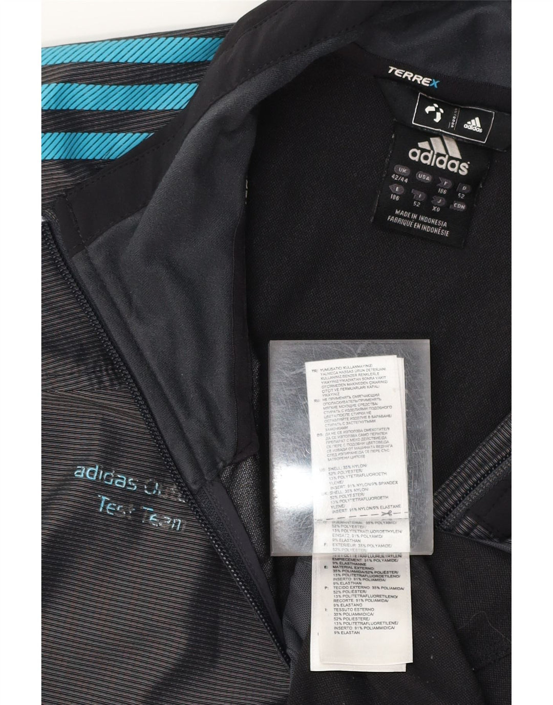 Ανδρική φόρμα ADIDAS Terrex Top Jacket UK 42/44 Large Navy Blue