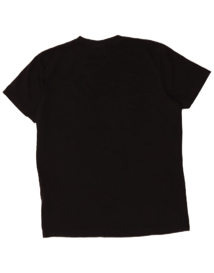 Ανδρικό γραφικό T-Shirt Diesel Top Medium Μαύρο