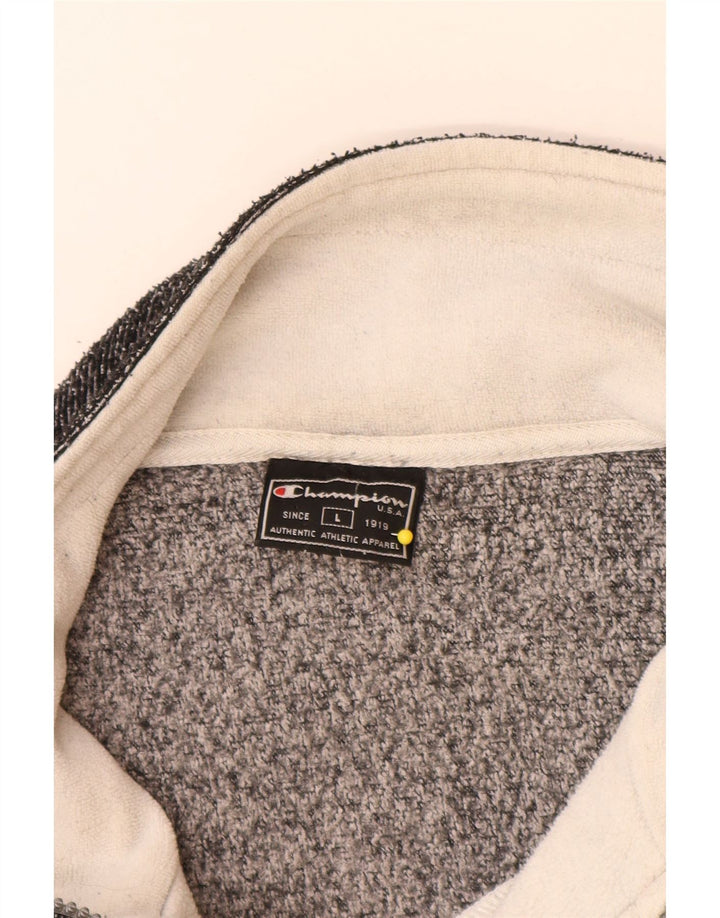 Ανδρικό φούτερ Champion Graphic Loose Fit Jumper Μεγάλο Γκρι Flecked