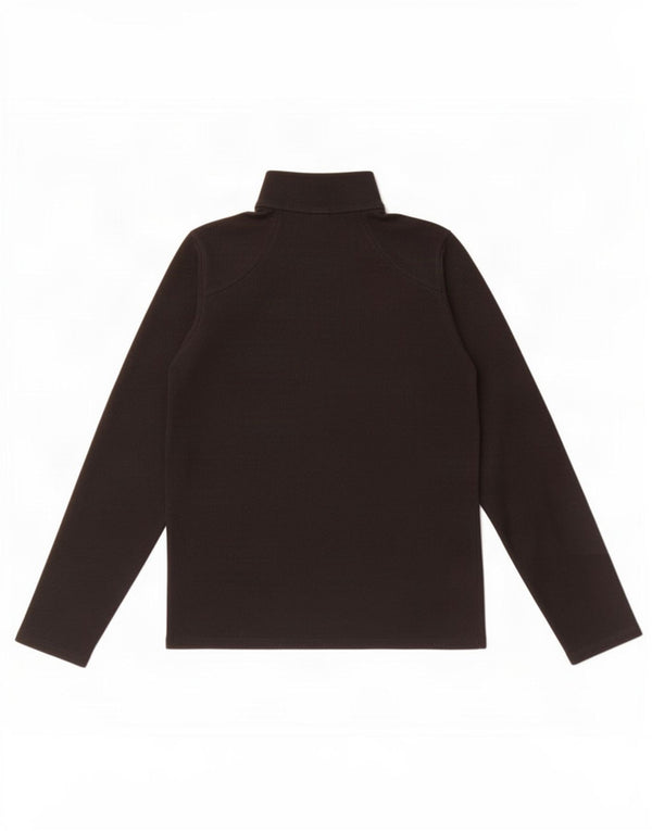 The North Face γυναικείο φερμουάρ Fleece Jumper UK 10 Small Black Polyester