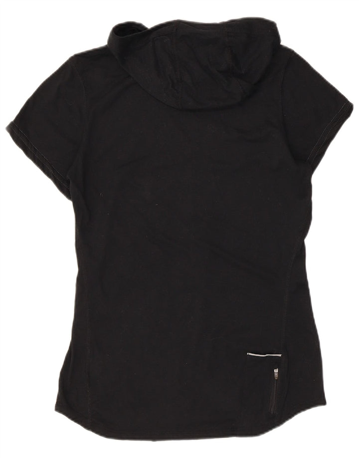 Γυναικείο μπλουζάκι Nike με κουκούλα Dri Fit Top 10 Small Black Polyester