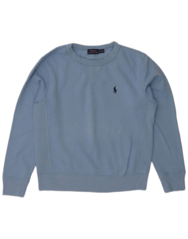 Polo Ralph Lauren Γυναικεία φούτερ Jumper UK 10 Small Blue Cotton
