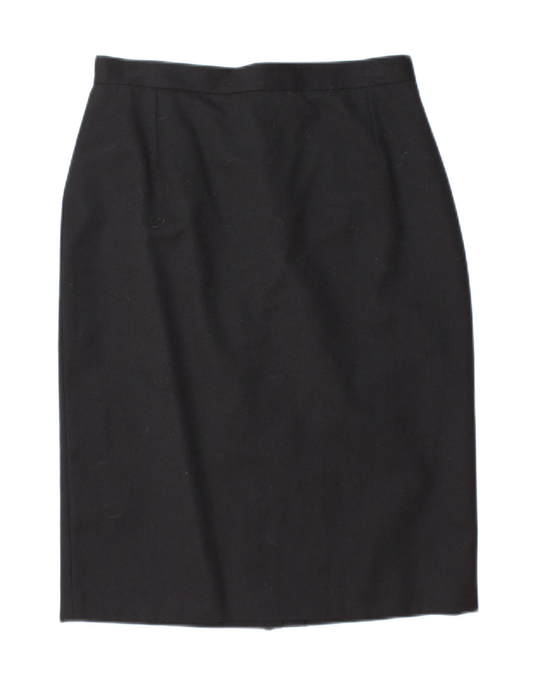 VINTAGE Womens Pencil Skirt IT 42 Medium W28 Black Viscose Vintage Vintage and Second-Hand Vintage from Messina Hembry 