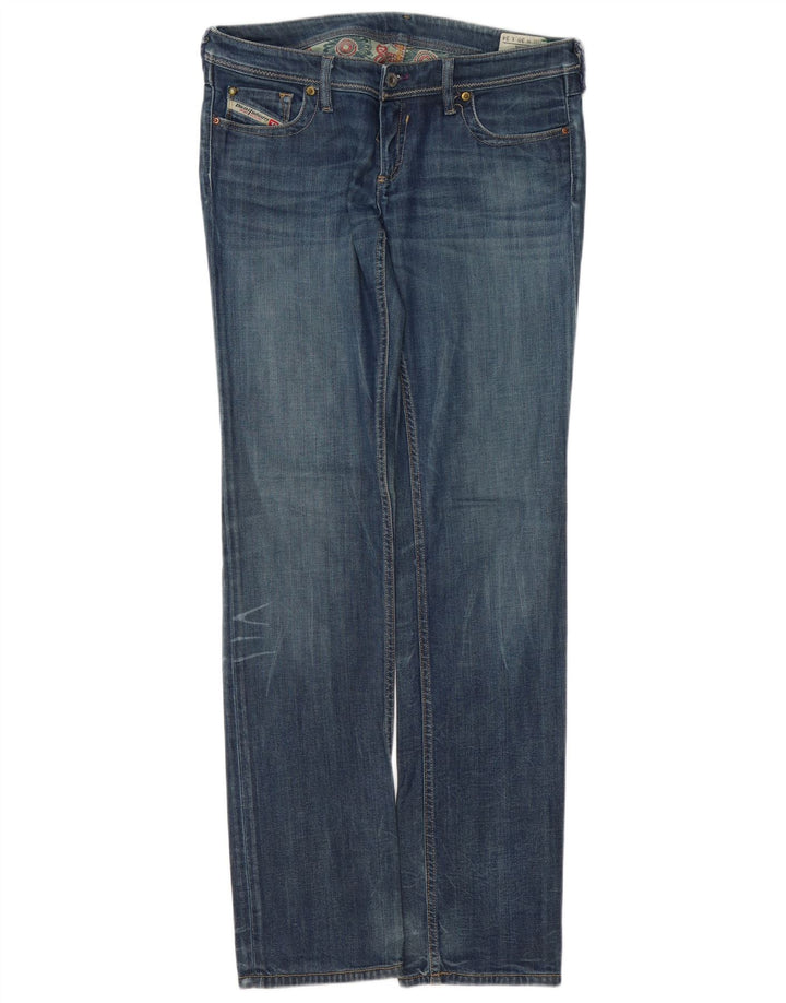 DIESEL Γυναικείο Lowky Straight Jeans W30 L34 Μπλε βαμβακερό
