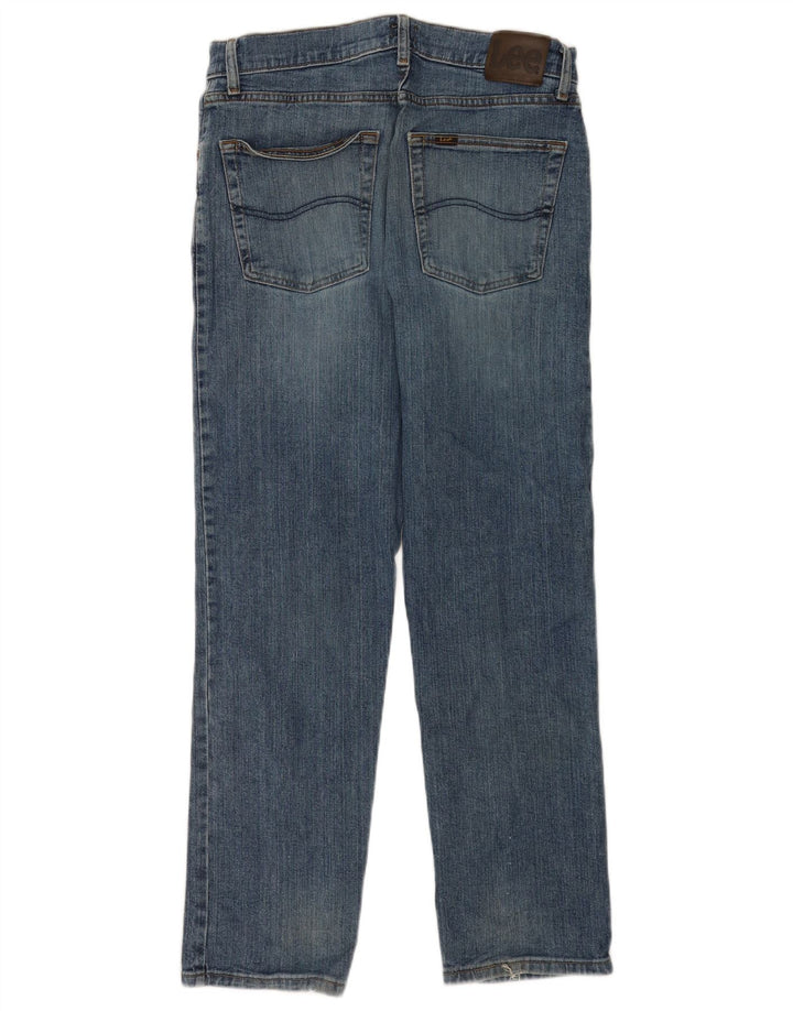 Ανδρικό τζιν Lee Distressed Regular Fit ίσιο W32 L30 Μπλε βαμβακερό