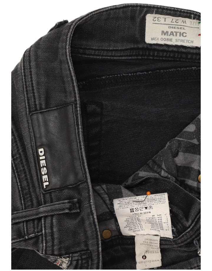 DIESEL Γυναικείο Matic Slim Jeans W27 L32 Μαύρο βαμβακερό