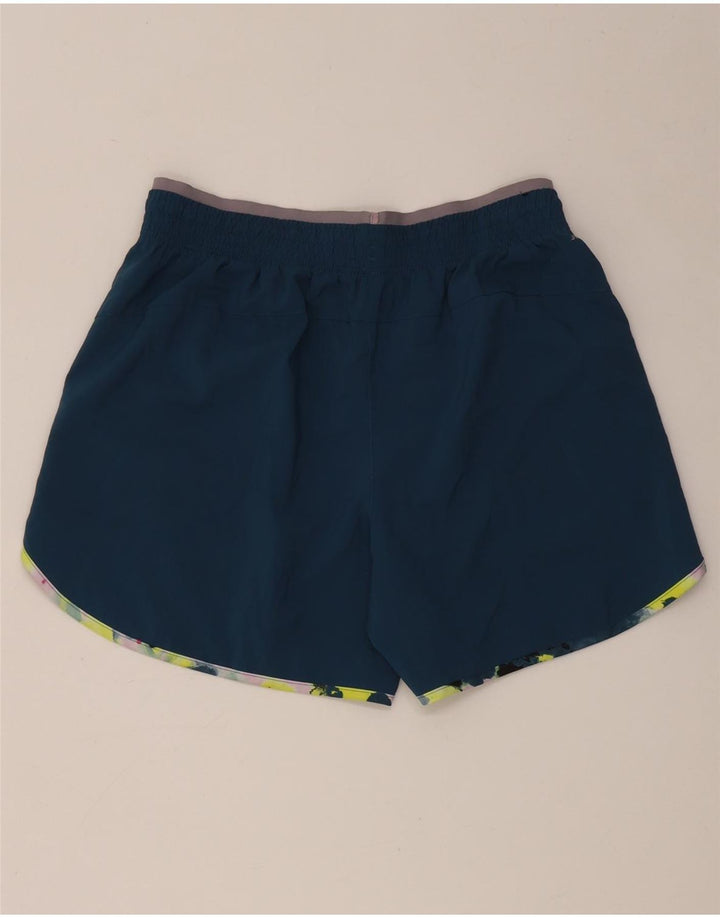 Γυναικείο γραφικό αθλητικό σορτς New Balance UK 14 Medium Blue Polyester