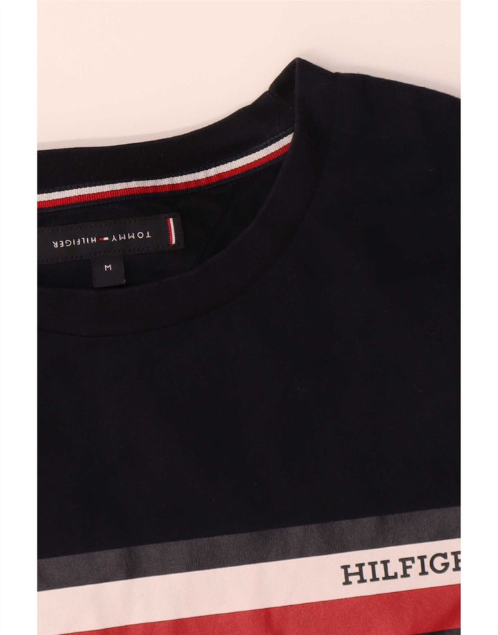 Ανδρικό T-Shirt Tommy Hilfiger Top Βαμβακερό μεσαίο μπλε ναυτικό ριγέ