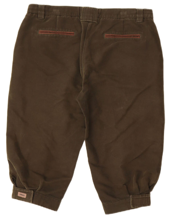 Musto Γυναικείο Σορτς Βερμούδας UK 16 Large W34 Χακί βαμβακερό