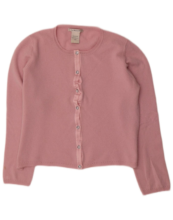 Λ.Κ. Γυναικείο πουλόβερ Bennett Cardigan UK 16 Μεγάλο Ροζ Κασμίρ