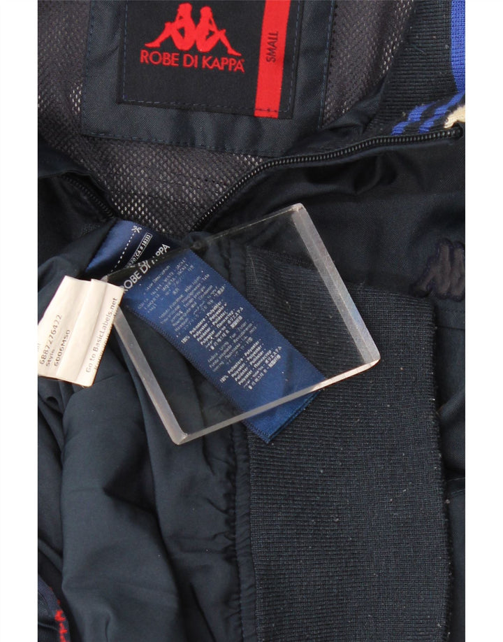 KAPPA Γυναικείο Oversized Bomber Jacket UK 10 Small Navy Blue Polyester