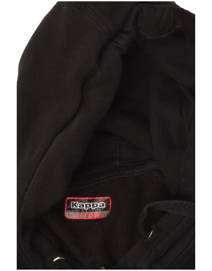 Ανδρικό πουλόβερ Kappa Zip Hoodie 2XL Μαύρο