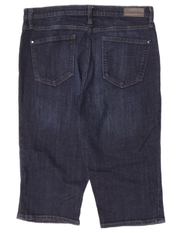 Dkny Γυναικείο τζιν σορτς US 8 Medium W30 Navy Blue βαμβακερό