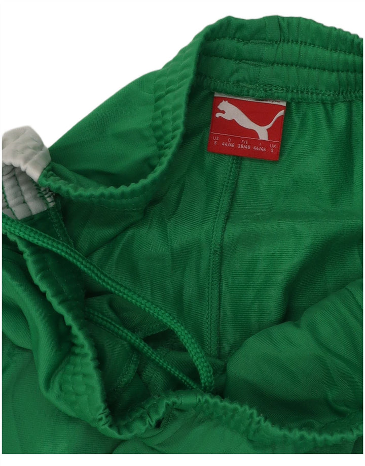 Ανδρική αθλητική φόρμα Puma Παντελόνι από μικρό πράσινο χρώμα πολυεστέρα