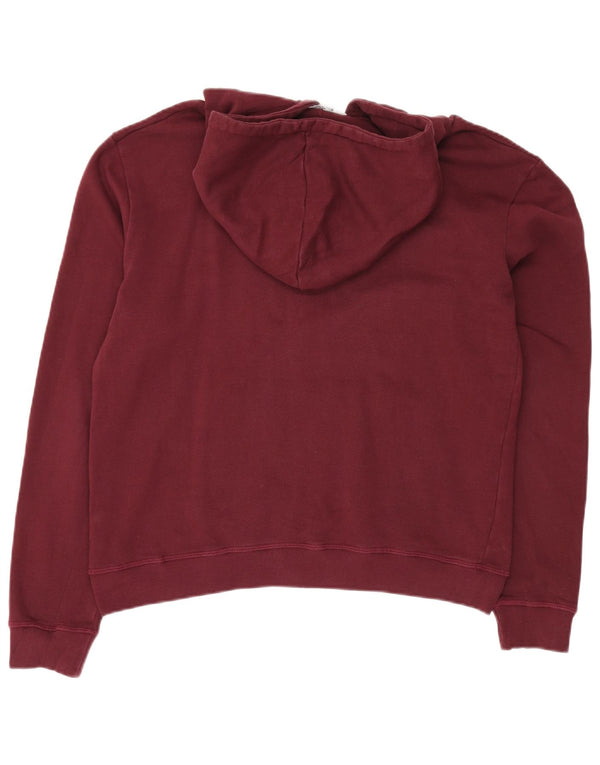 Ben Sherman Ανδρικό Hoodie Jumper XL Βαμβακερό μπορντό