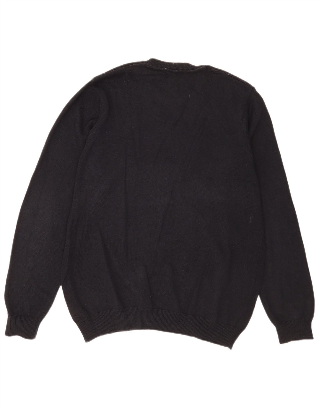 Ανδρικό πουλόβερ Marks & Spencer Μπλε Harbor με V-Neck Jumper Medium Navy Blue