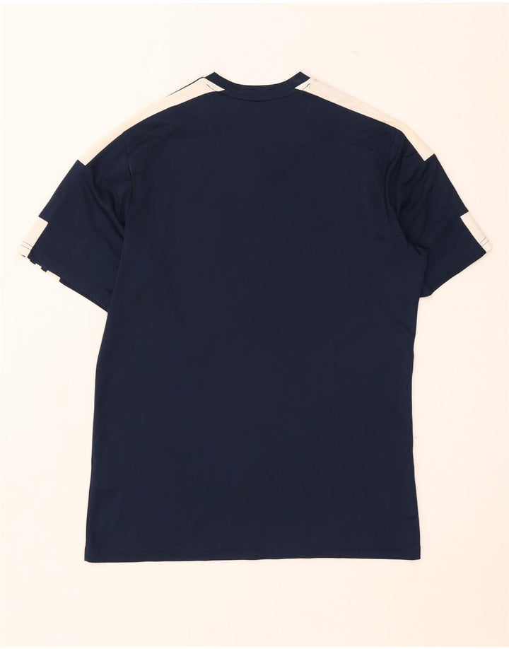 Adidas Ανδρικό T-Shirt Aeroready Top Medium Navy Blue Polyester