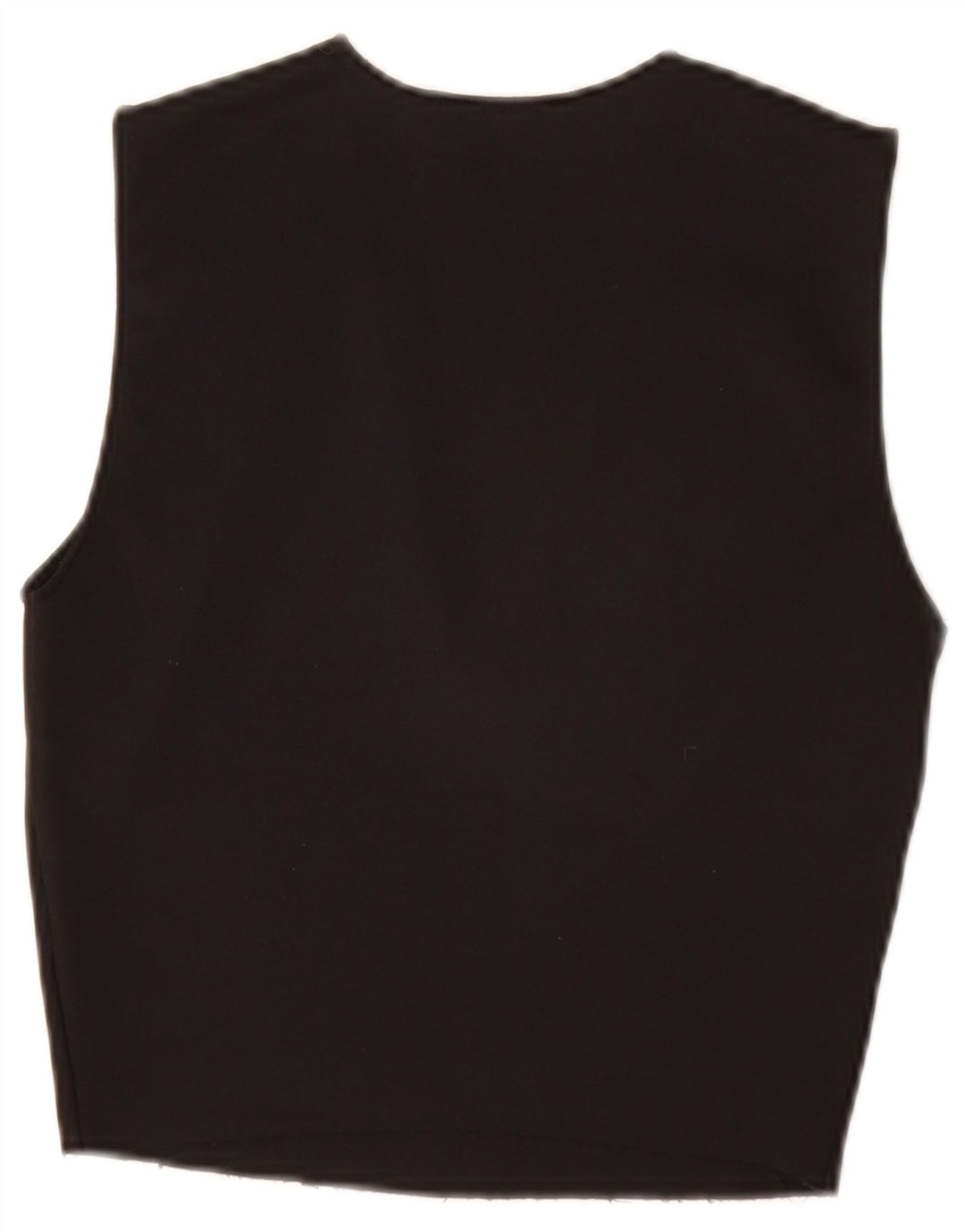 Zara Γυναικεία Αμάνικη Μπλούζα Τοπ UK 8 Small Black