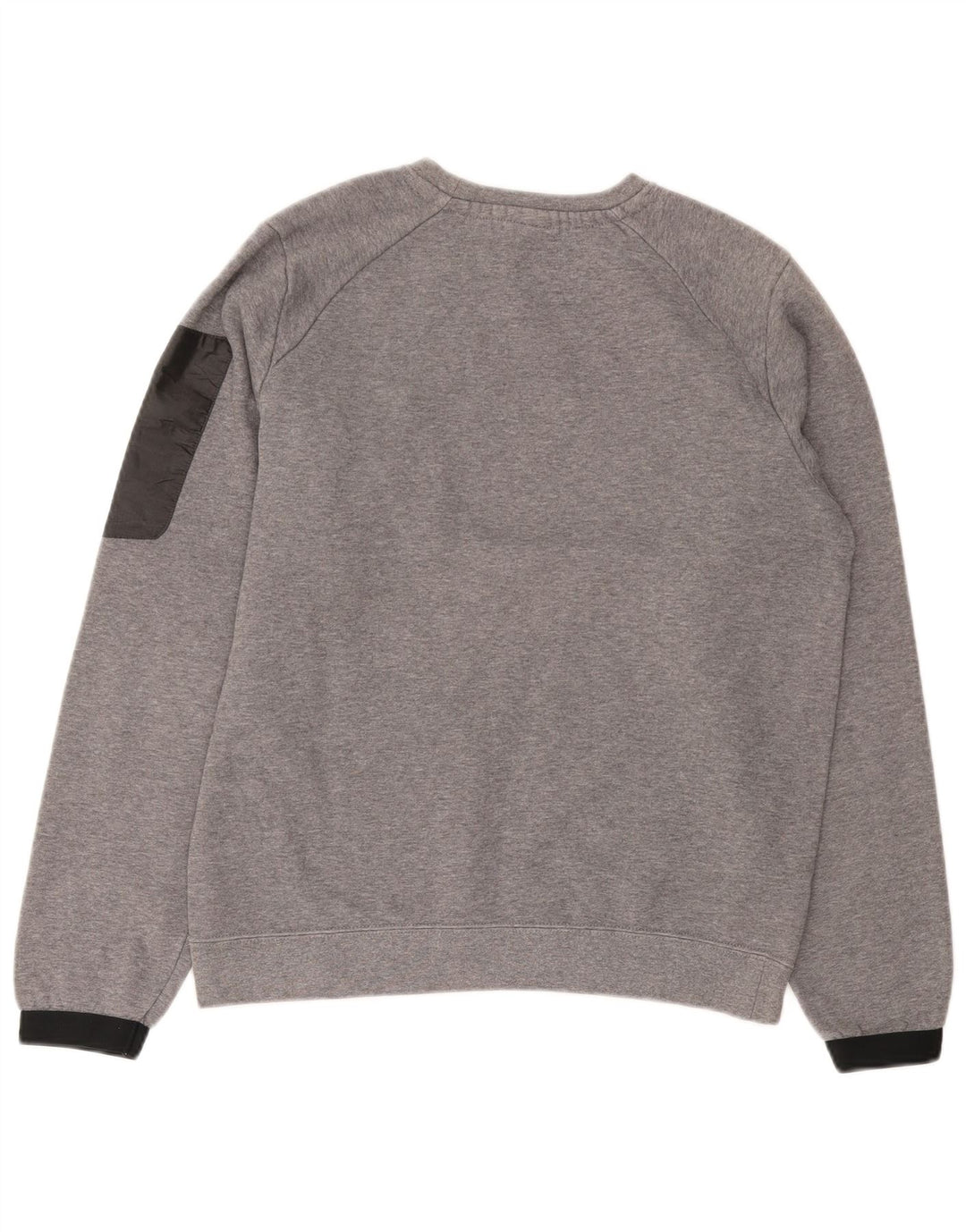 Ανδρικό γραφικό φούτερ NIKE Jumper Small Grey Colourblock Βαμβακερό