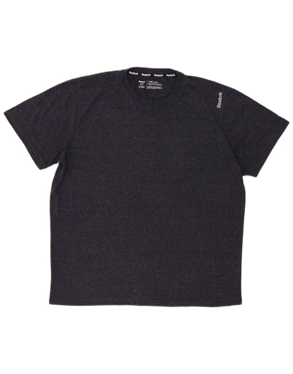Ανδρικό T-Shirt Reebok Top XL Grey Flecked Polyester