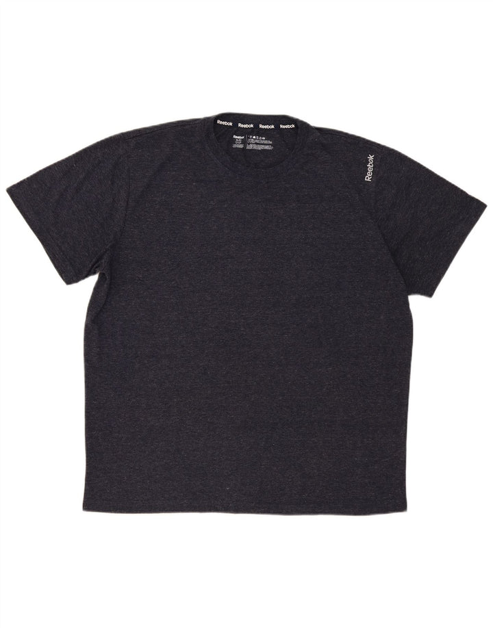 Ανδρικό T-Shirt Reebok Top XL Grey Flecked Polyester
