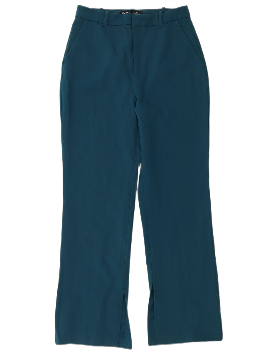 Zara Γυναικείο παντελόνι Chino Bootcut Medium W28 L30 Blue