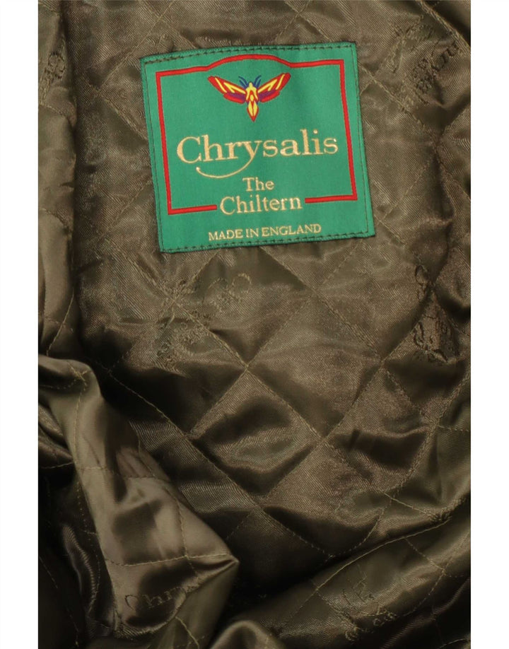 Ανδρικό Μπουφάν Chrysalis Utility UK 44 2XL Χακί καρό μαλλί