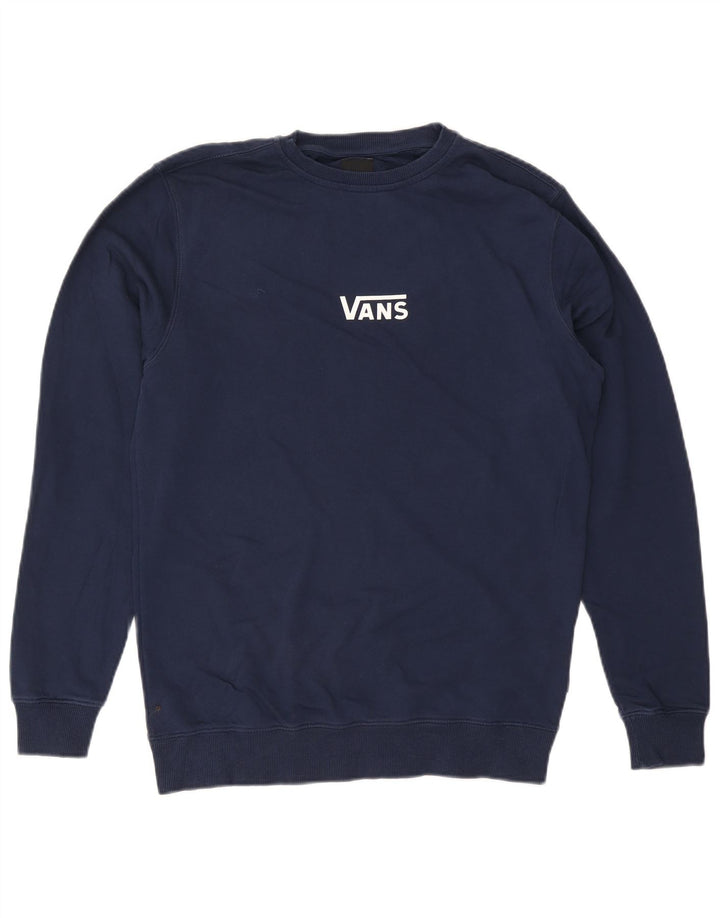 Ανδρικό φούτερ Vans Jumper Small Navy Blue από βαμβάκι