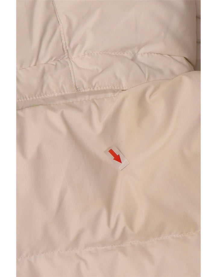 Tommy Hilfiger Ανδρικό γραφικό μπουφάν UK 40 Large White Colourblock