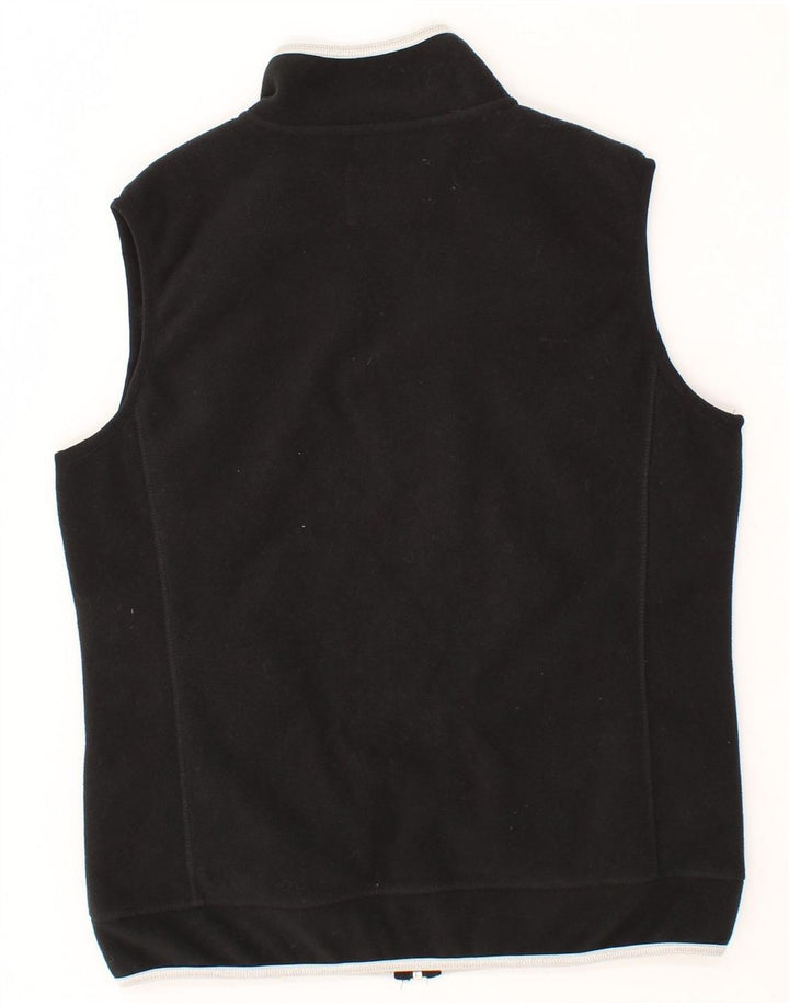 CHAMPION Womens Sleeveless Tracksuit Top Jacket UK 14 Large Black Vintage Champion and Second-Hand Champion from Messina Hembry 