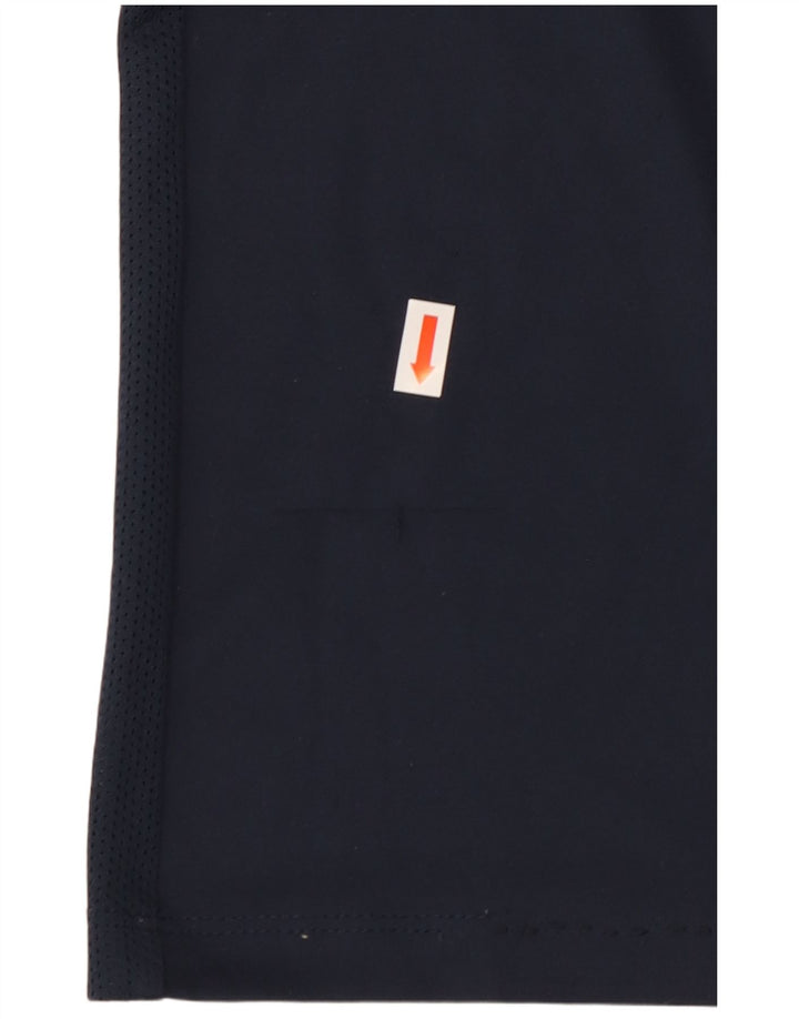 Ανδρικό T-shirt NIKE Dri Fit Top XL Navy Blue Colorblock Πολυεστέρας