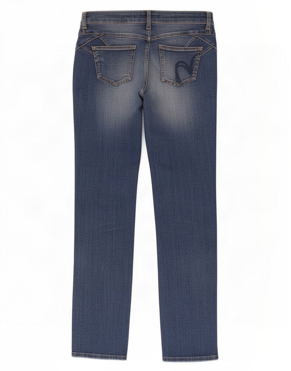 Γυναικεία Marks & Spencer Per Una Straight Jeans UK 8 Small W30 L29 Blue