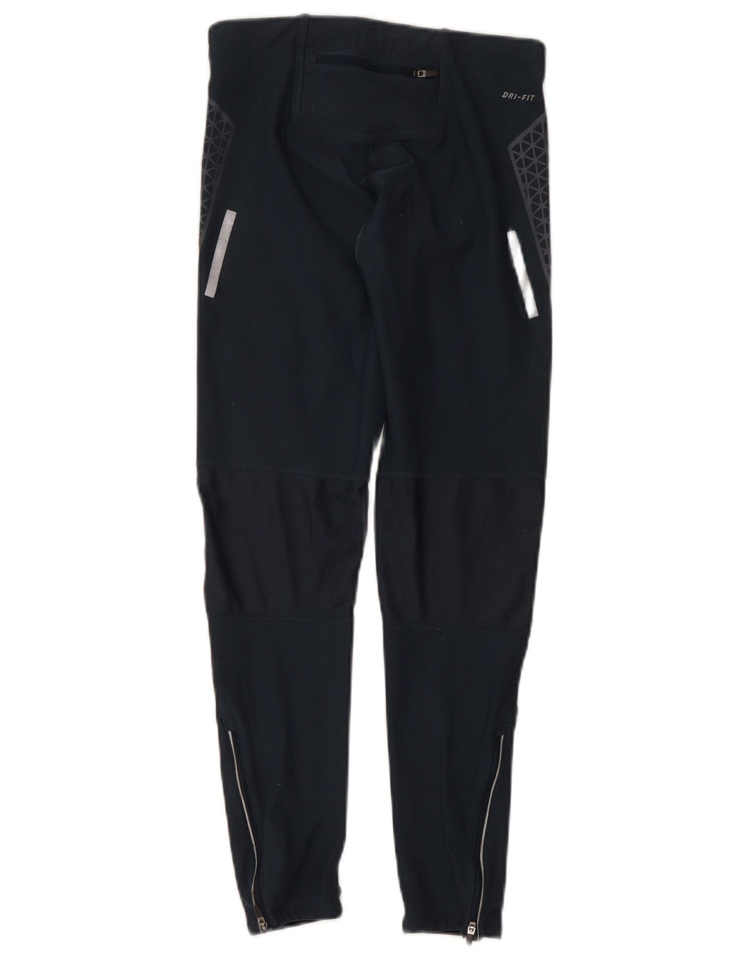 Γυναικεία κολάν Nike Dri Fit UK 12 Medium Navy Blue Geometric Polyester