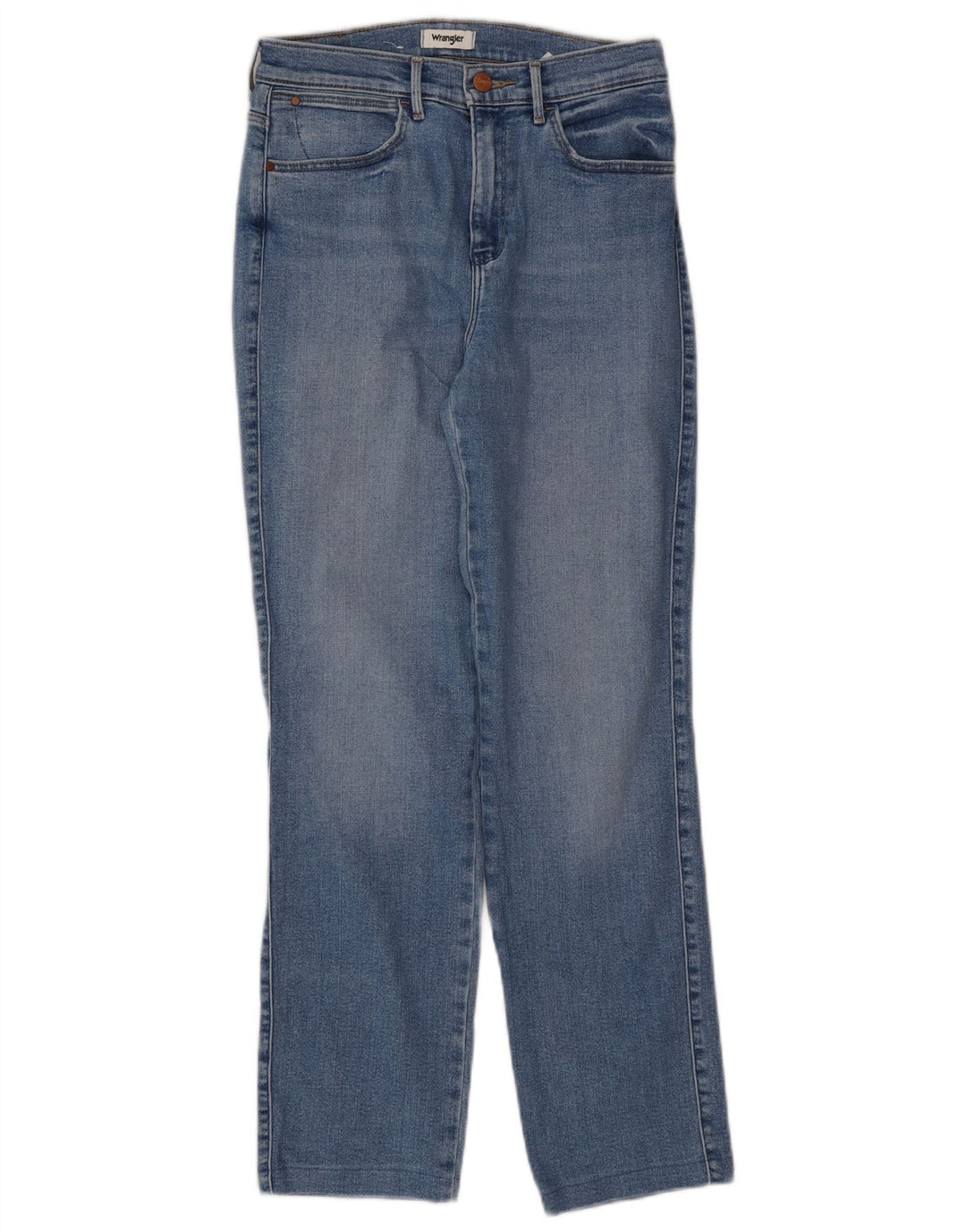 Γυναικείο τζιν ίσιο Wrangler W28 L28 Μπλε βαμβακερό