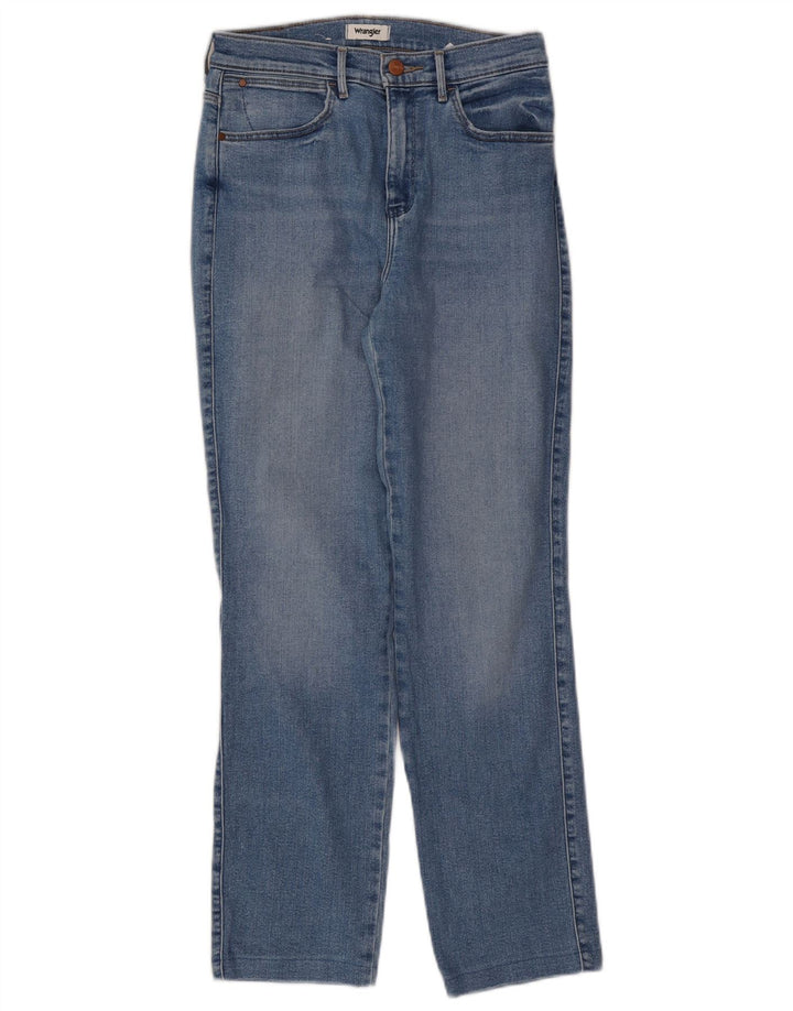 Γυναικείο τζιν ίσιο Wrangler W28 L28 Μπλε βαμβακερό