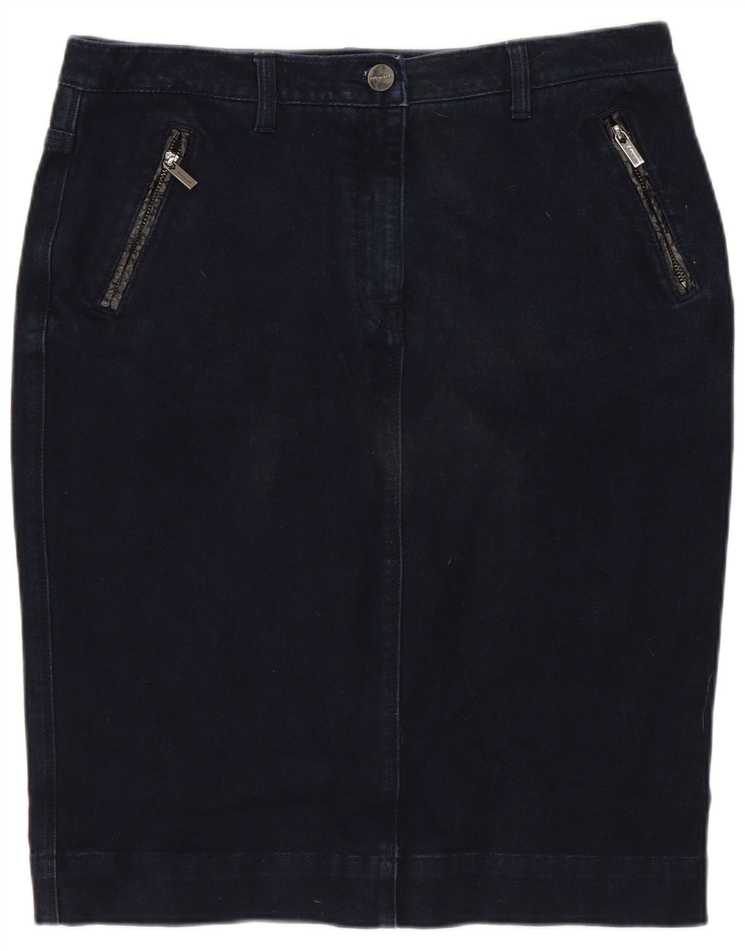 MARKS & SPENCER Γυναικεία τζιν φούστα UK 12 Medium W30 Navy Blue