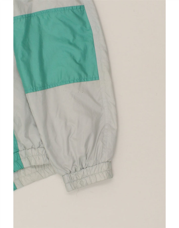 PUMA Mens Rain Jacket UK 42 XL Grey Colourblock Polyamide Vintage Puma and Second-Hand Puma from Messina Hembry 