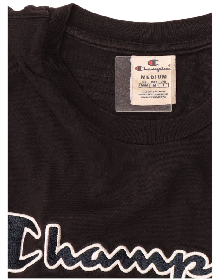 Ανδρικό T-Shirt Champion Graphic Top Medium Black