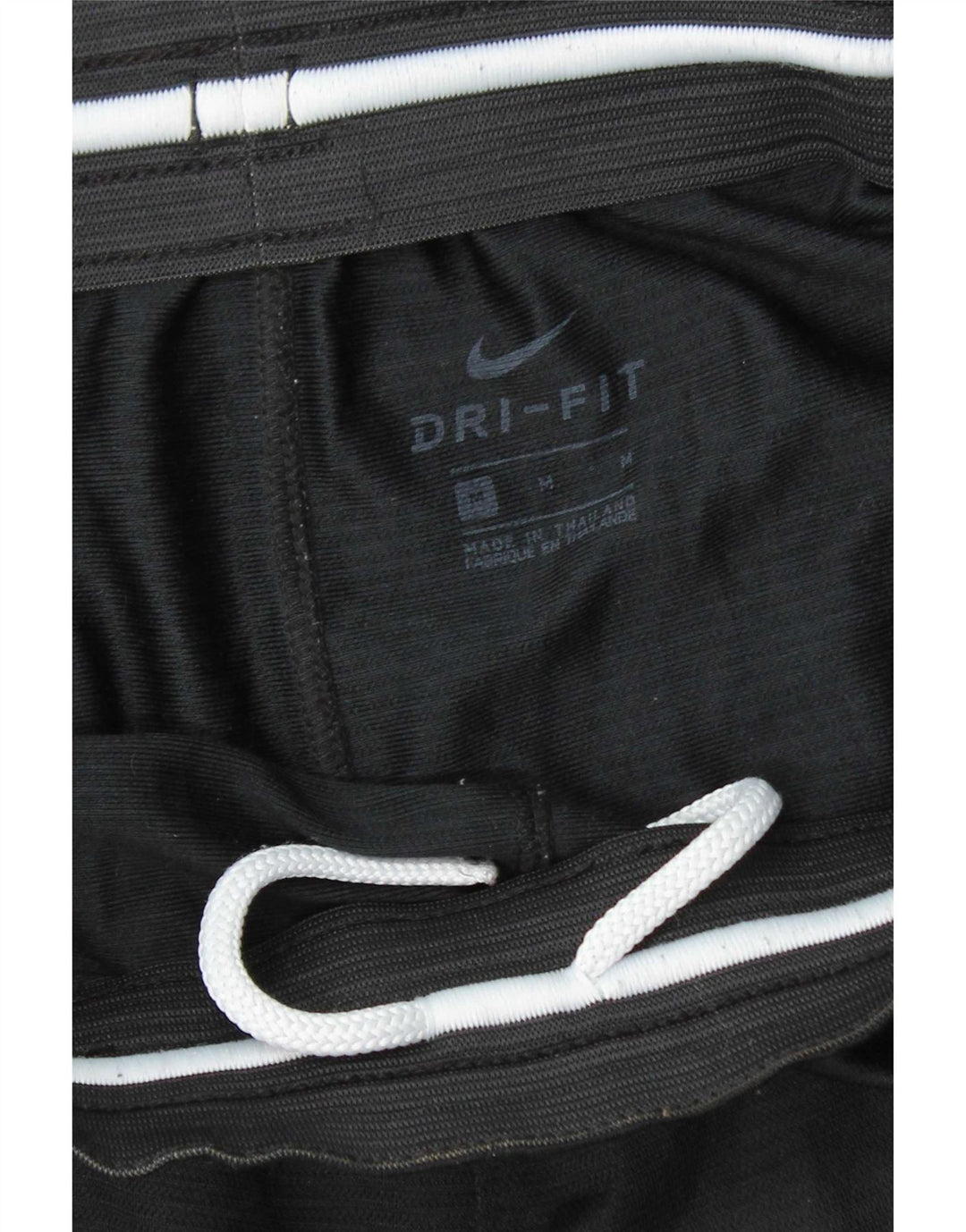 Γραφικό αθλητικό σορτς Nike ανδρικό Dri Fit, μεσαίο μαύρο πολυεστέρα