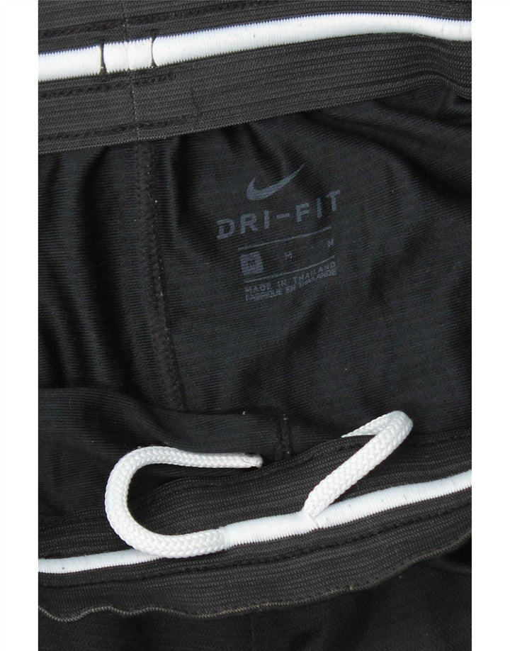 Γραφικό αθλητικό σορτς Nike ανδρικό Dri Fit, μεσαίο μαύρο πολυεστέρα