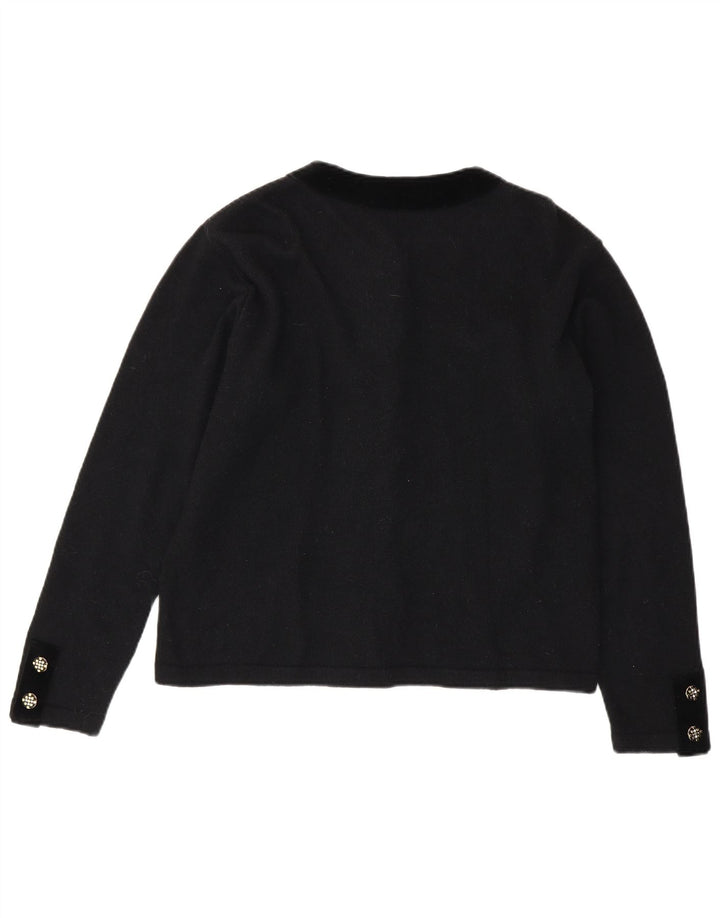Fausta Γυναικείο πουλόβερ UK 14 Medium Μαύρο