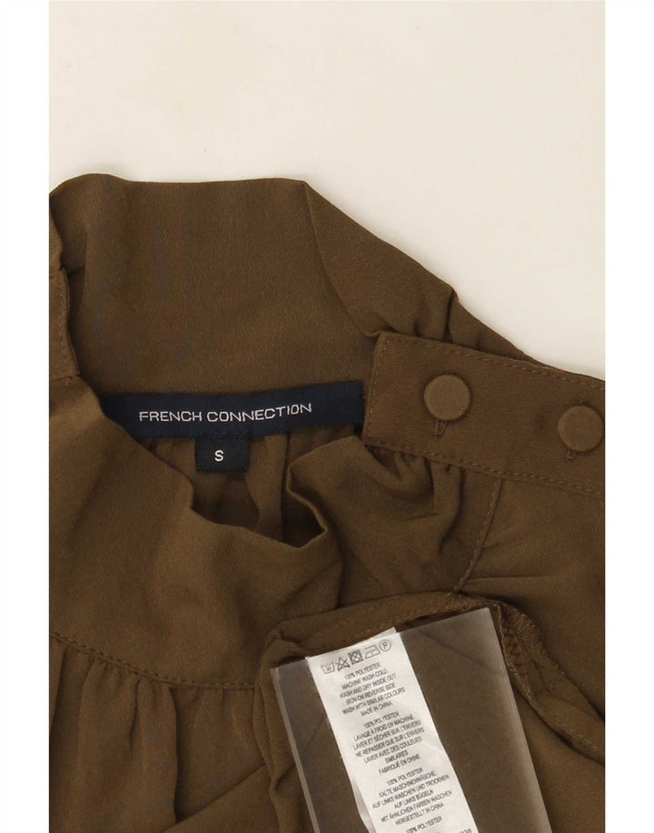 Γυναικεία μπλούζα French Connection Relaxed Fit Top 10 Small Khaki Polyester