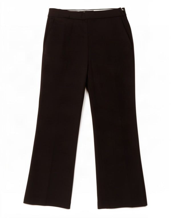 Zara Γυναικείο Bootcut Casual Παντελόνι EU 36 XS W26 L25 Μαύρο βαμβακερό