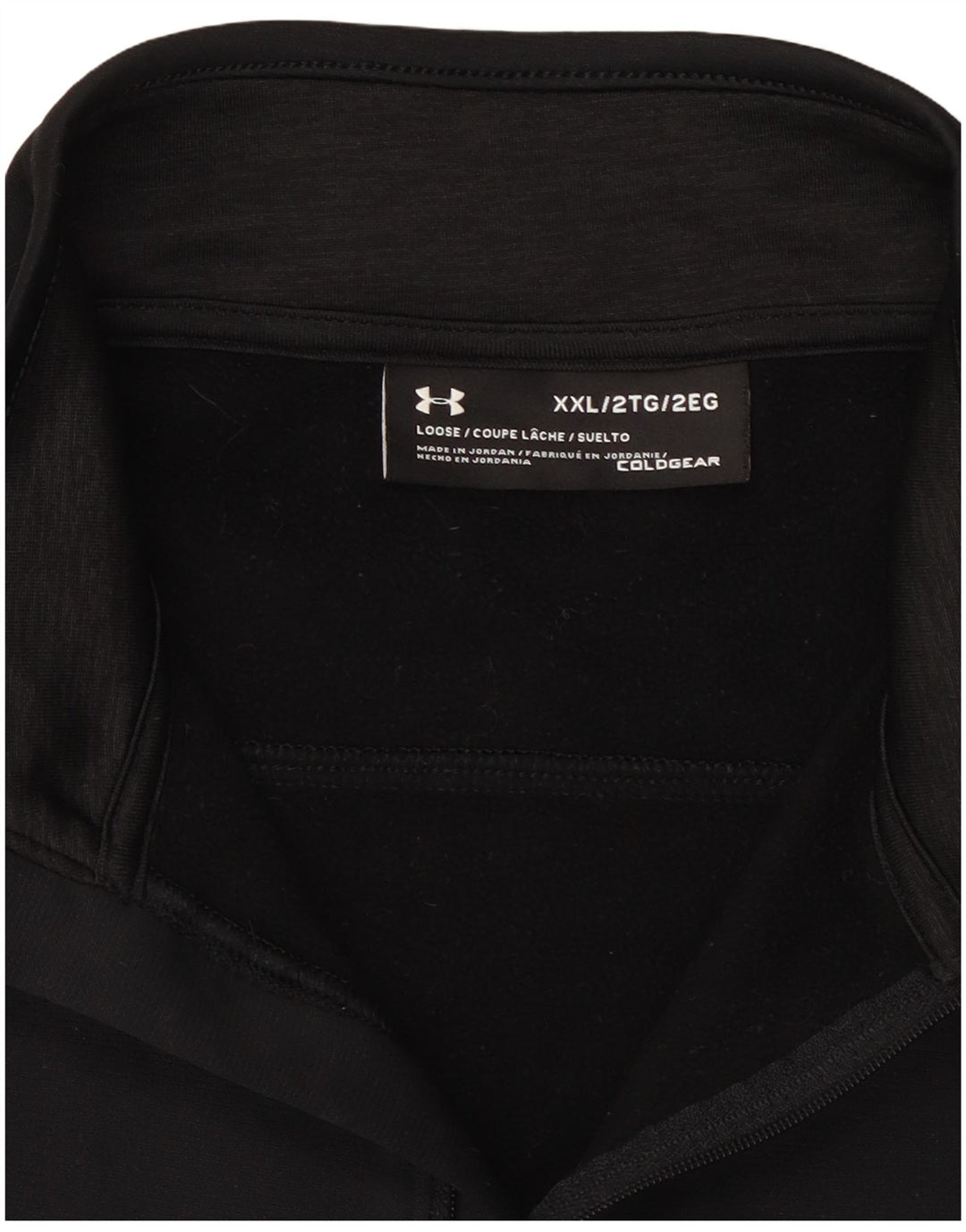 Ανδρική φόρμα πουλόβερ με φερμουάρ Under Armour Top 2XL Μαύρο